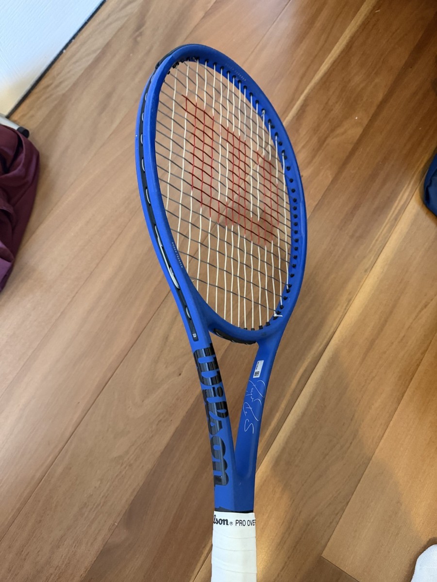 Raquette De Tennis Wilson Laver Cup RF Autograph - Homme - Rouge - Occasion