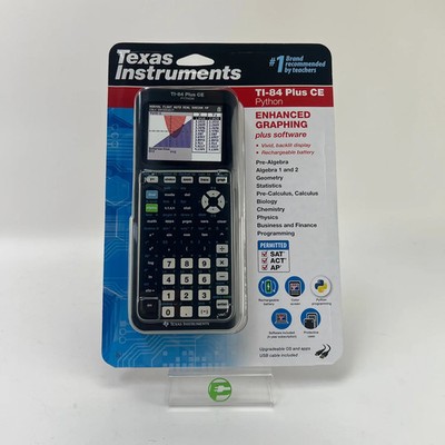 New Texas Instruments TI-84+ CE Python Graphing Calculator