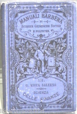 FINANZWISSENSCHAFT Giuseppe Ricca Salerno Barbera Handbücher Ökonomie Politik