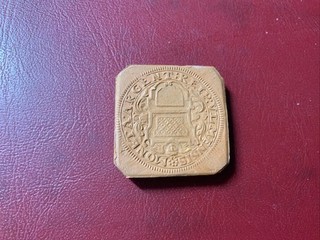 Ulm/Württemberg Majolika Medaille (1922) zu 1 Gulden (10)