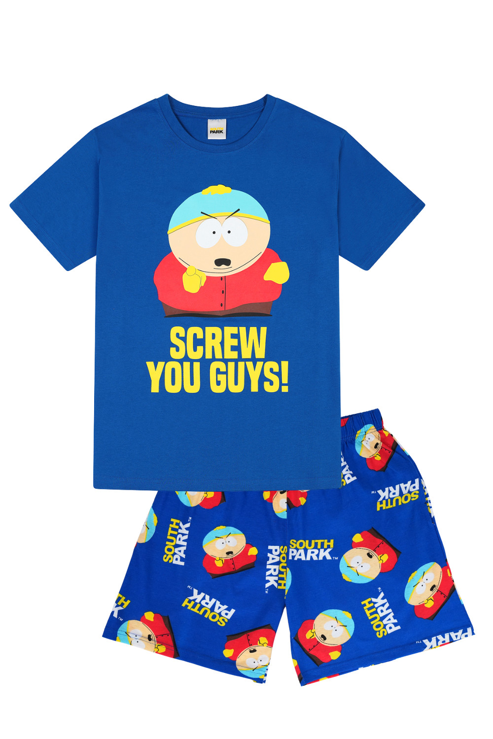 Mens South Park Eric Cartman Short Pyjamas