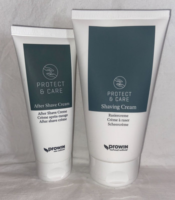 prowin PROTECT & CARE Shaving Cream 150 ml+ After Shave Cream 75 ml, neu