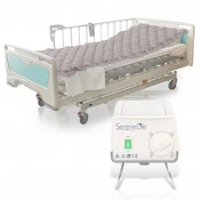 SereneLife Hospital Bed Bubble Pad Mattress Electric Air Pump