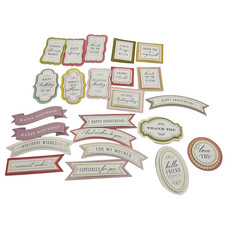Anna Griffin 22 Pc. Assorted 3D Sentiments