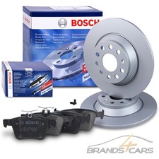BOSCH BREMSSCHEIBEN Ø300 +BELÄGE HINTEN FÜR AUDI A3 8V SKODA KODIAQ VW PASSAT B8