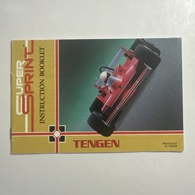 Super Sprint (Nintendo, NES) Complete CIB - Tested