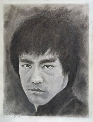 Original Art - Hand Drawn Sketch - Charcoal on Paper - Unframed - One of a Kind