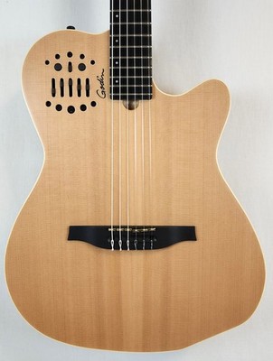 Godin B Stock ACS-SA Slim Nylon Synth Access Electro-Acoustic Guitar SG W/Bag, m