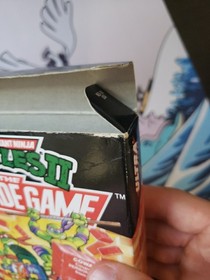 Teenage Mutant Ninja Turtles II: The Arcade Game (Nintendo NES, 1990) With Box 