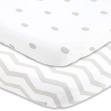 Bassinet Fitted Sheets with MiClassic Bassinet Fits 20 x 35 Bedside Sleeper...
