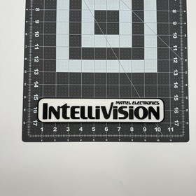 Intellivision Mattel Electronics Sign Logo Emblem Retro Video Game Console Decor