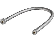 PROFLO 3/8 Faucet Supply Line PFX146324 20 Stainless Steel Braided Hose