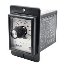 Omron STP-MYD-A1 120V AC 0-180 Minute Adjustable Time Delay Relay