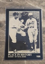 1992 Megacards The Babe Ruth Collection - Babe Ruth, Rogers Hornsby #57
