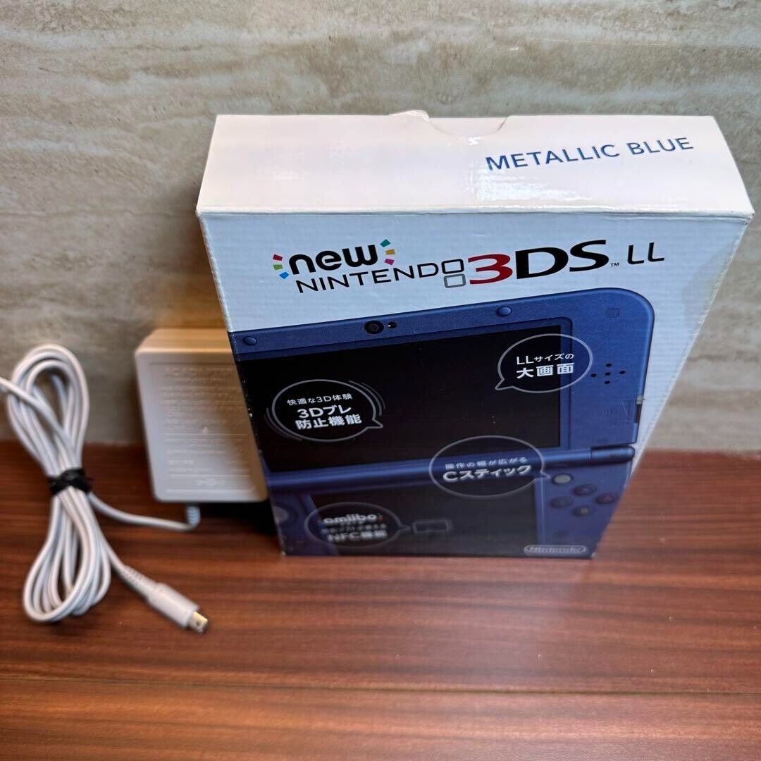New Nintendo 3DS LL in good condition, metallic blue, 0567 New Nintendo 3DS LL in good condition, metallic blue, 0567