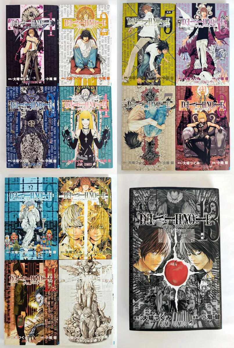 What is the difference between the Death Note all in one manga, manga box  set vol. 1-13, black edition, and the individual mangas? - Quora