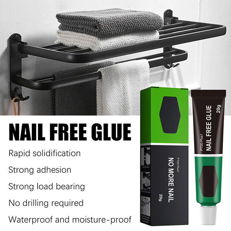 Hard as Nails No More Nails Exterior Adhesive Glue Waterproof Adhesive