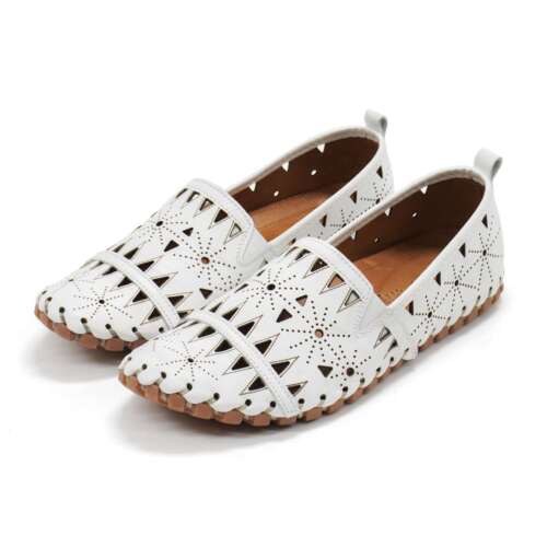New Spring Step Fusaro Slip-On Women’s Leather Flats - Picture 21 of 44