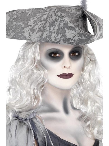 GHOST SHIP FACE PAINT HALLOWEEN SCARY LADY PIRATE FANCY DRESS MAKEUP