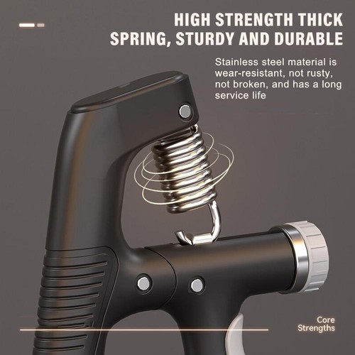 10-100Kg Hand Grip Strengthener Strength Expander Heavy Q8Q1 Muscle Gripper G2Y6 - Bild 5 von 7