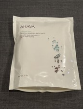AHAVA Deadsea Salt Natural Dead Sea Bath Salts 11 oz  325 ml NEW SEALED BAG