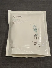 AHAVA Deadsea Salt Natural Dead Sea Bath Salts 11 oz  | 325 ml NEW SEALED BAG