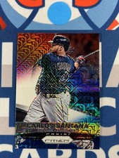 2015 Panini Prizm Red White & Blue Mojo Prizm Carlos Santana #39