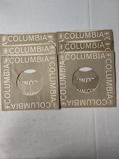 45 RPM 7" RECORD SLEEVES CO. SLEEVE 6 PACK SEE PHOTOS -Columbia SLV18 4