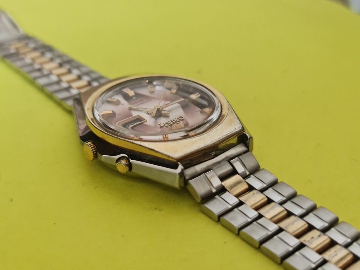 Vintage Orient Automatic Day Date 21J Japan Men's watch | eBay