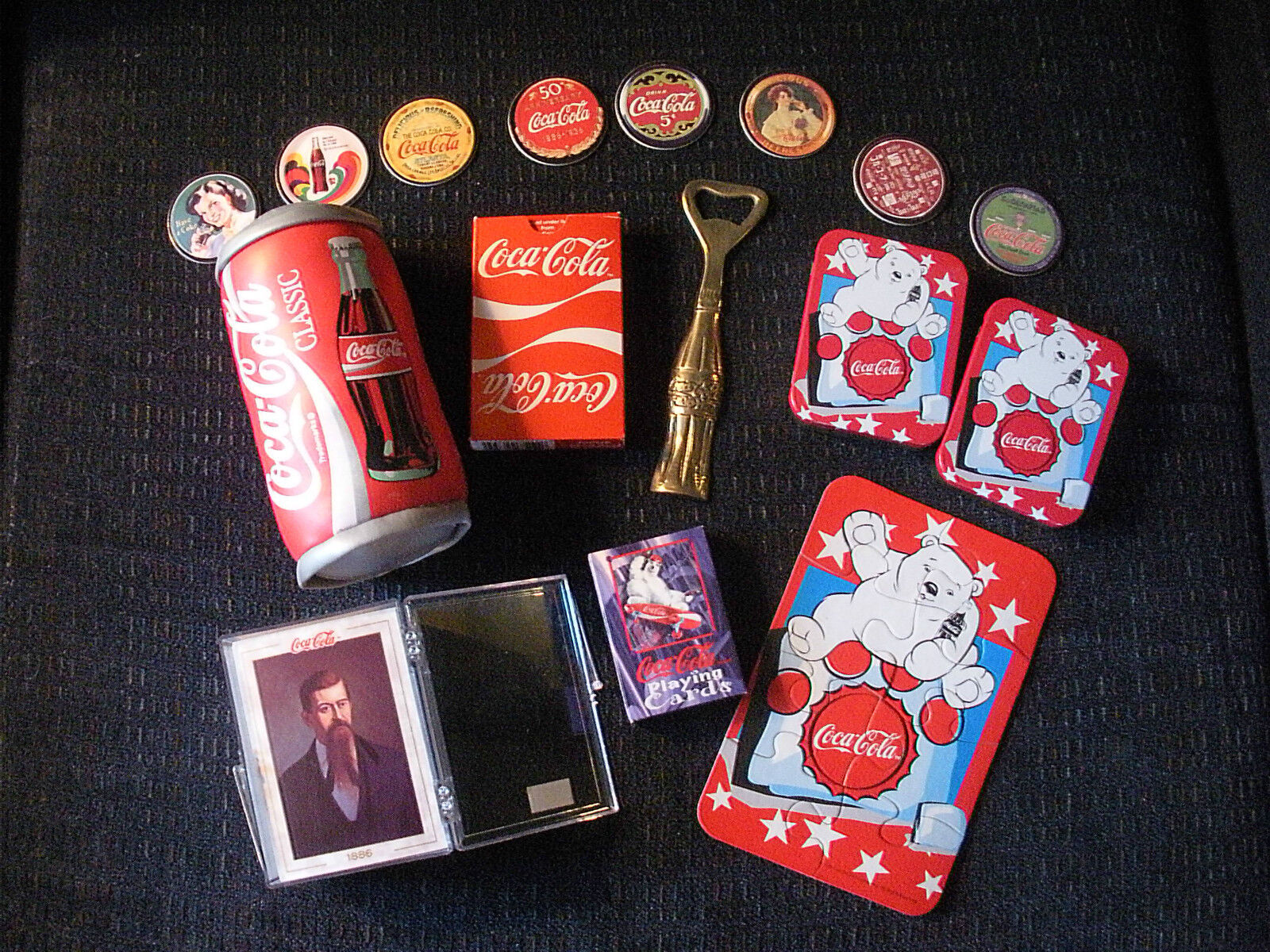 Large Collection of Coca-Cola Memorabilia (over 75 items--see multiple pictures)