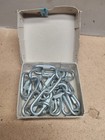Lot Of 2o Piece Chain Quick Links Locking Connector Ring Hook Clips, 1/4 France  — photo 2