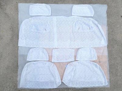 2003-2004 Infiniti M45 Y34 Nissan Gloria Cedric Seat Cover Set Doily JDM OEM