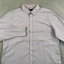 UNTUCKit Apremont Shirt Men XL Red Plaid Performance Long Sleeve Regular NWOT