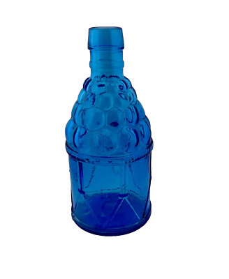 vintage Paul Revere Beacon NJ cobalt glass bottle