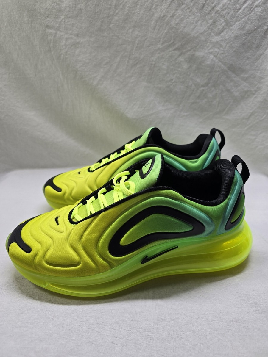 Size 8.5 - Nike Air Max 720 Volt Green Color: Volt/Green/Black