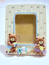 Teddy Bear Adorned Nursery/Childs Room Picture Frame 3X2 Slight Wear Storage