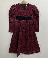 Ruth Of Carolina Vintage Kids Holiday Dress Velvet 7