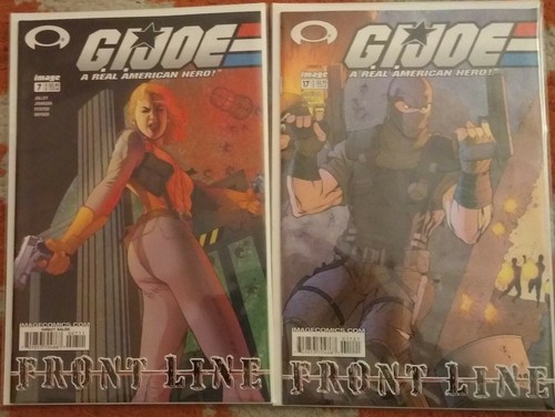Image Comics GI Joe Real American Hero Front Line Lot #1 2 3 4 6 7 8 10 17 G.I. - Picture 11 of 12