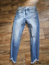 KAN CAN W1 24 STYLE #KC9244M CUT  JEANS Worn One Time