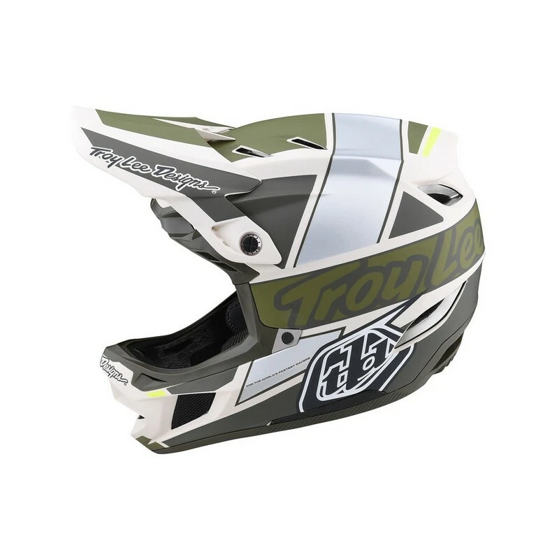 Full Face MTB Helmet D4 Composite Mips Military Green SIZE S 55