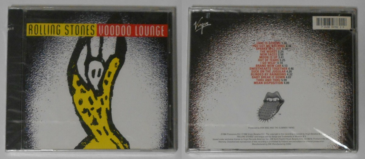 Rolling Stones - Voodoo Lounge - sealed U.S cd | eBay