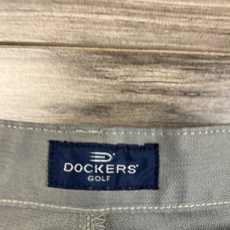 Pantalones Cortos Dockers Para Hombre 42 Marrón Chino Golf Foto 2 de 4