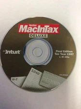 Intuit Quicken MacInTax Deluxe 1997 Final Edition v. 97.00a Mac