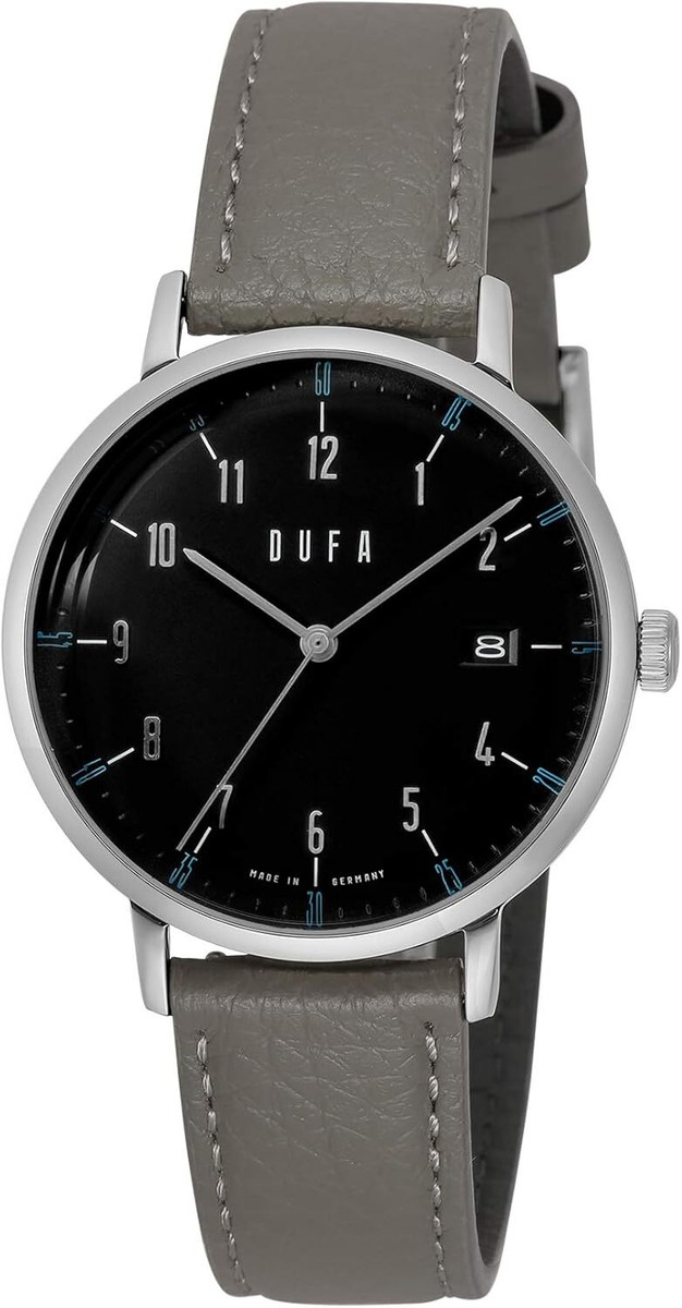 DUFA] Breuer Automatic Watch, Black Dial, 38MM, DF-9011-0A