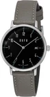 [DUFA] Breuer Automatic Watch, Black Dial, 38MM, DF-9011-0A, Gray