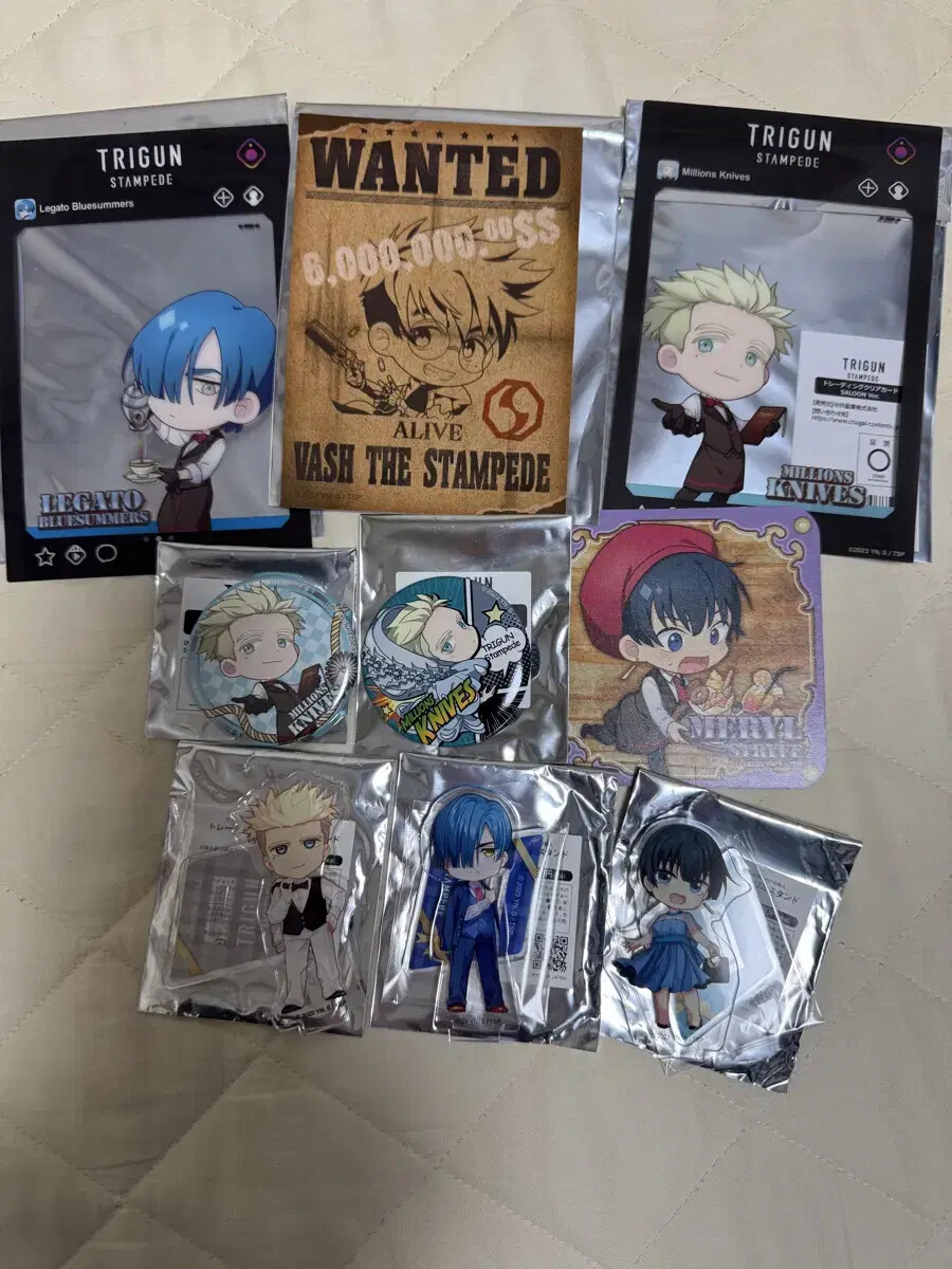 TRIGUN STAMPEDE グッズセット Trigun Stampede goods bulk sale | eBay