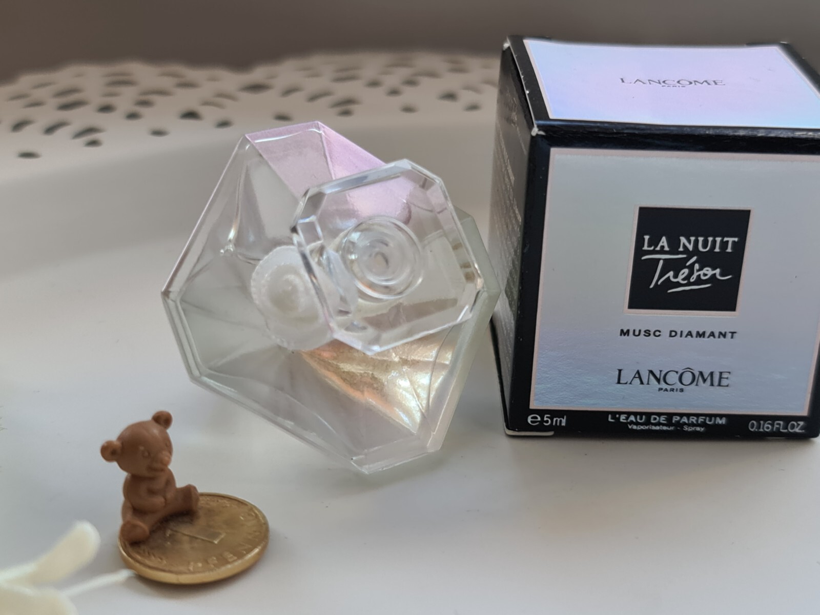 Parfum Miniatur La Nuit Tresor Musc Diamant, Lancome, 5 ml L´eau de Parfum & Box