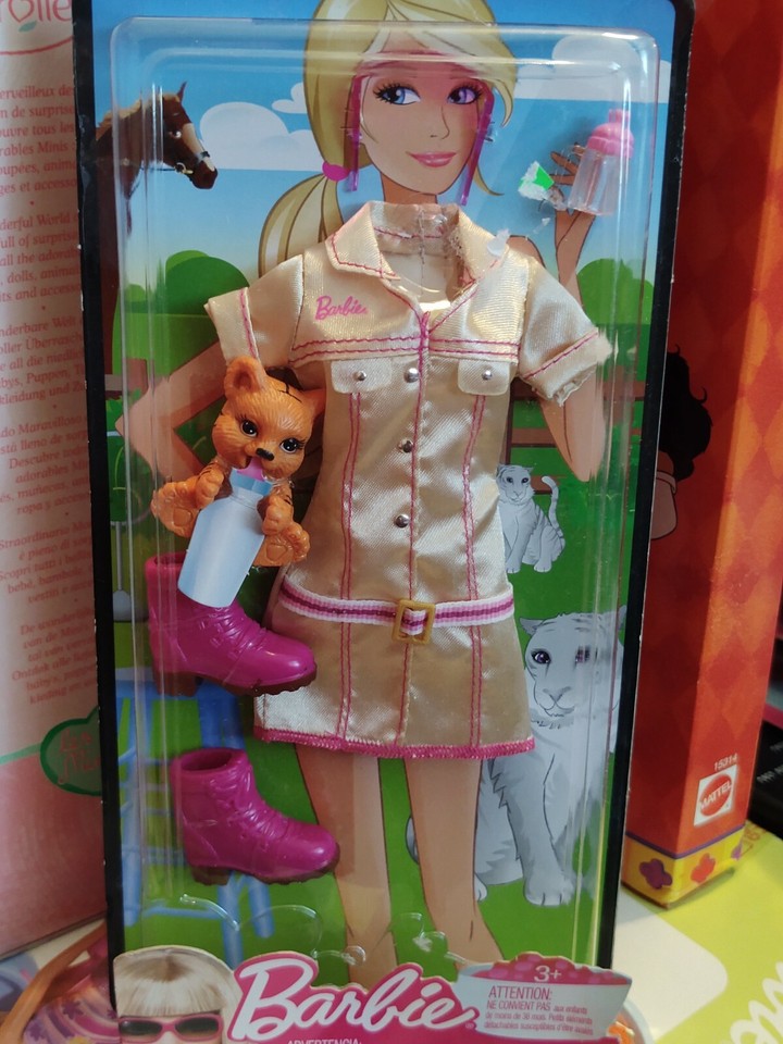 Vintage 1984 Mattel Barbie VET FUN Fashion Playset Vintage 1984 Mattel Barbie VET FUN Fashion Playset