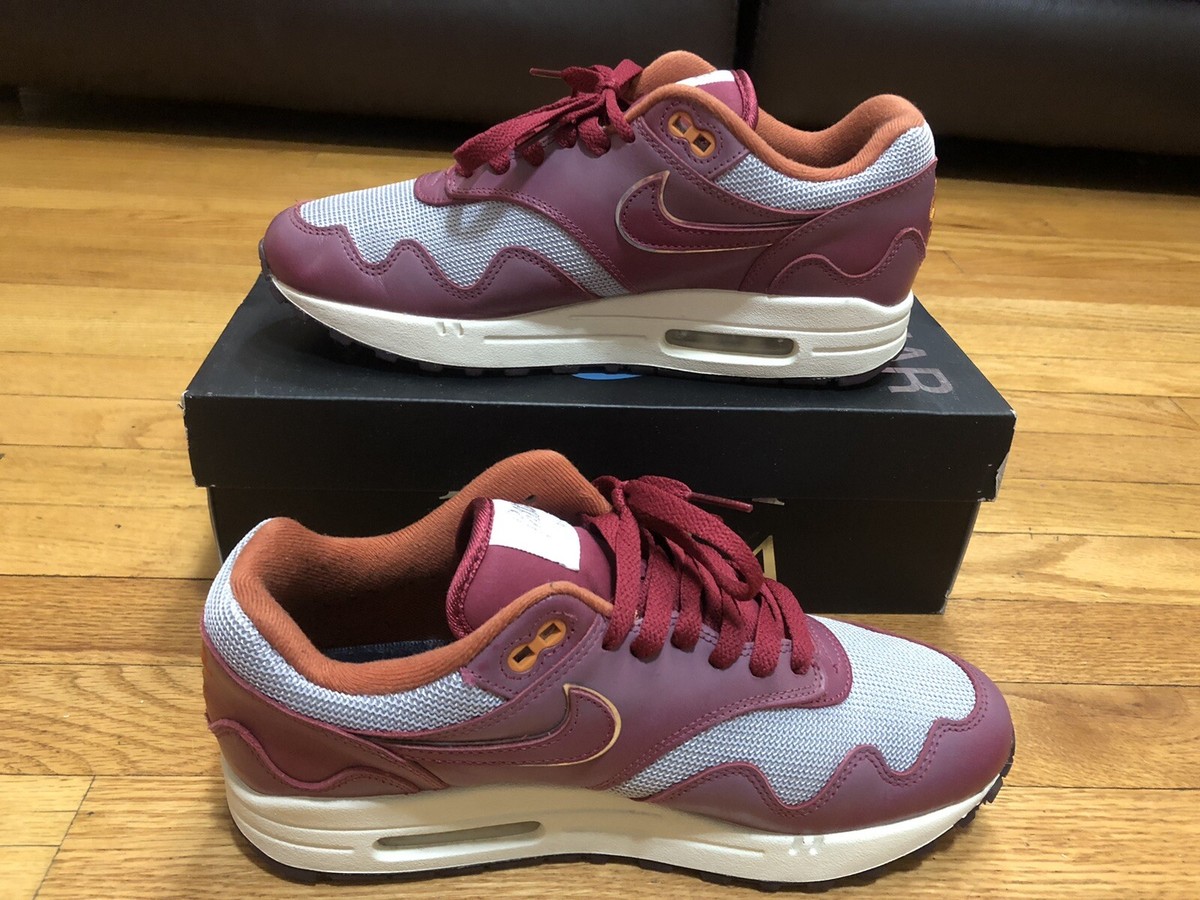 Nike Air Max 1 Patta Rush Maroon DO9549‌-‌001 Size 8 | eBay display picture 2