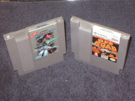 Gradius (3 Screw) + Super Off Road for NES .Authentic. Cleaned/Tested Nintendo.